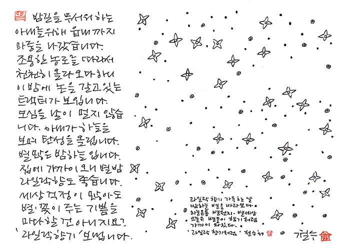 - 별 많은 밤 ...