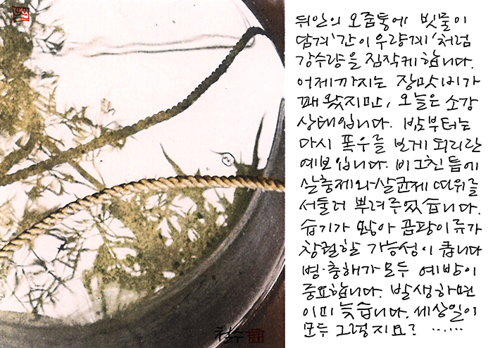 - 발생하면 늦습니다.