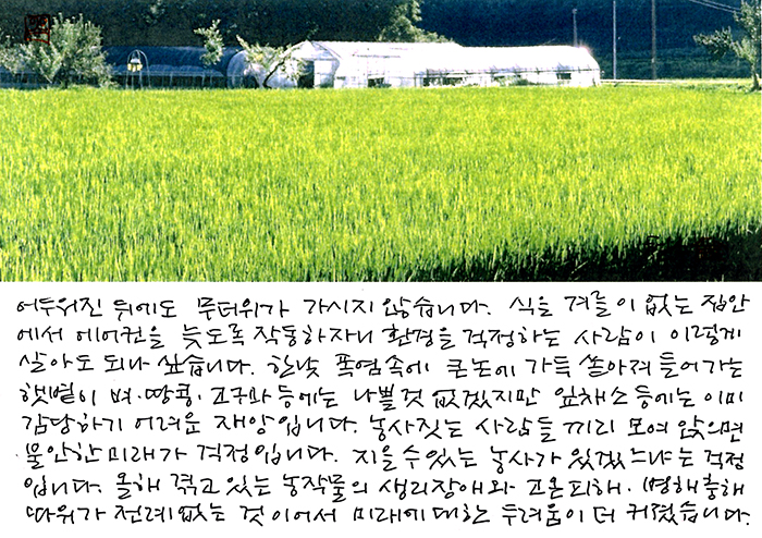 - 미래에 대한 두려움이...