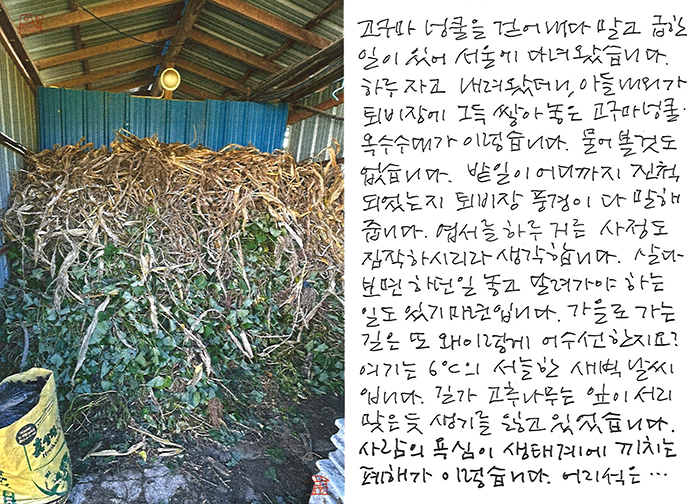 - 살다 보면 ...