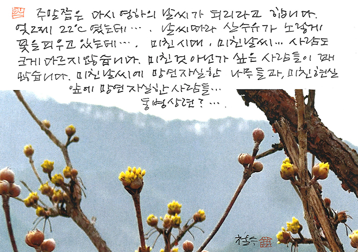 - 미친 현실 앞에 망연자실한...