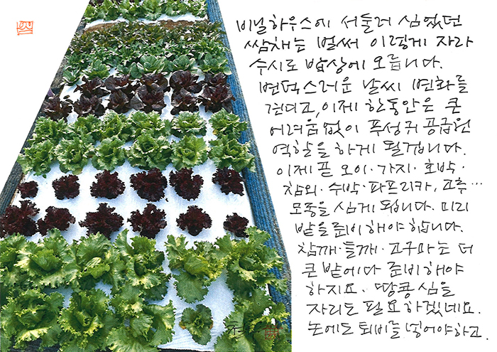 - 미리 밭을 준비해야...
