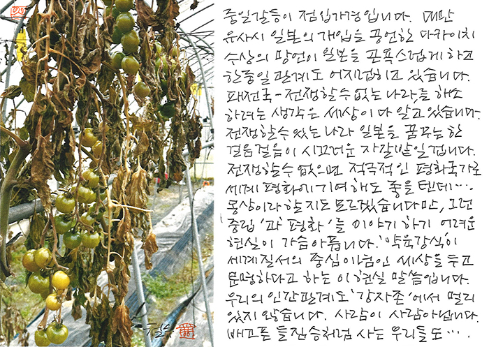 - '중립'과 '평화'를 이야기하기 어려운...