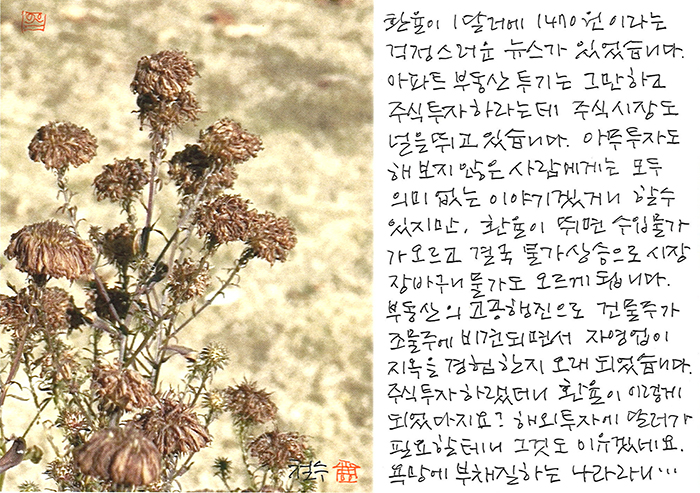 - 욕망에 부채질하는 나라...