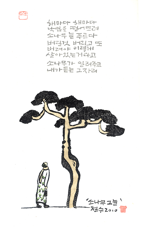 소나무 그늘